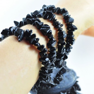 Pulseira Chip Turmalina Negra Pulseira Chip Turmalina Negra