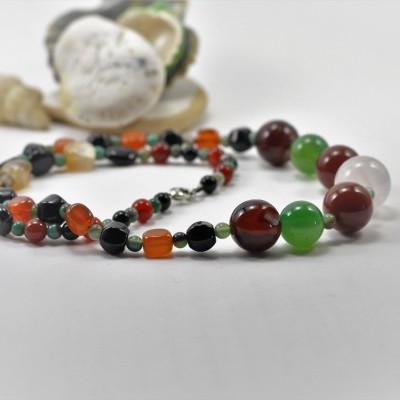 Colar de Ágata Colar de Ágata