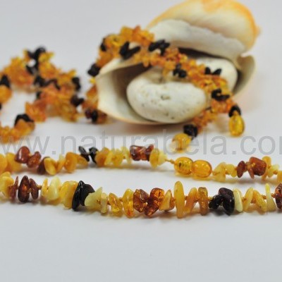 Colar para crianças de Chip Âmbar