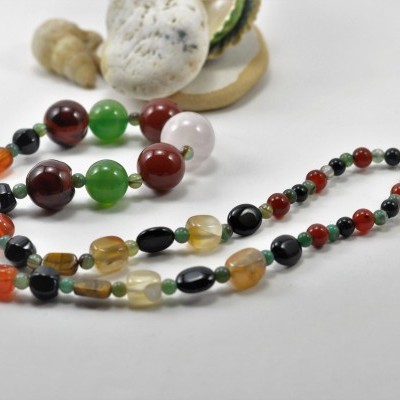 Colar de Ágata Colar de Ágata