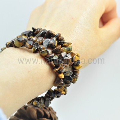 Pulseira Chip Olho de Tigre Pulseira Chip Olho de Tigre