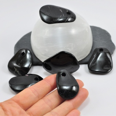 Pendente Pacificador de Turmalina Negra