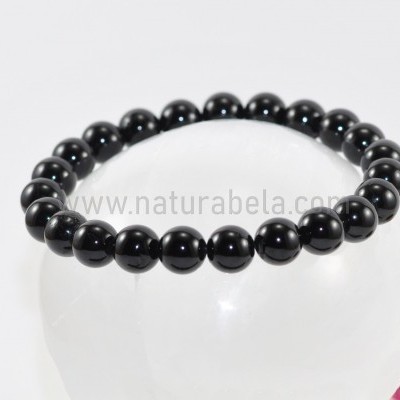 Pulseira Bolas de Turmalina Negra EXTRA