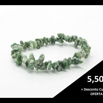 Pulseira CHIP Ágata Musgo