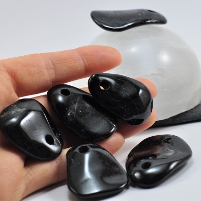 Pendente Pacificador de Turmalina Negra