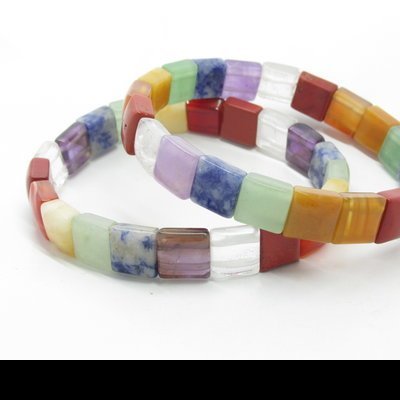 Pulseira 7 CHAKRAS aos quadrados