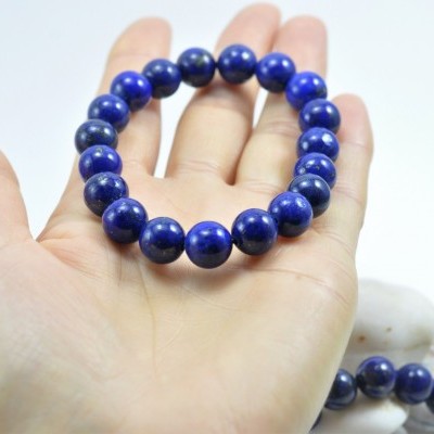 Pulseira de bolas Lapis-Lazuli