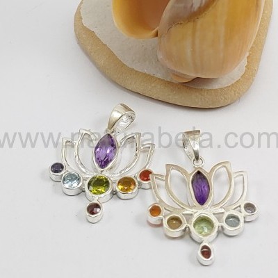 Pendente Flor de Lótus CHACRAS Pendente Flor de Lótus CHACRAS