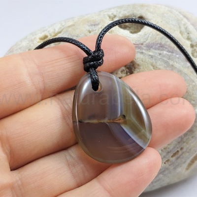 Colar com Ágata (signo Balança)