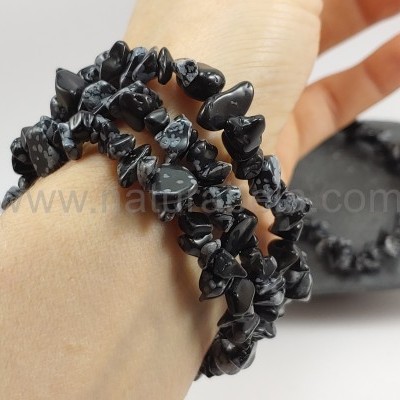 Pulseira CHIP Obsidiana nevada Pulseira CHIP Obsidiana nevada