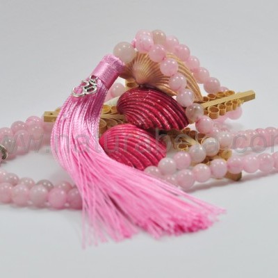 JAPAMALA de quartzo rosa