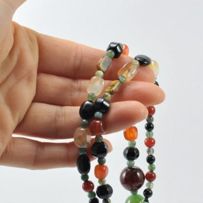 Colar de Ágata Colar de Ágata