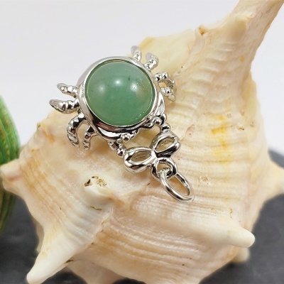 Pendente do signo Caranguejo com bola