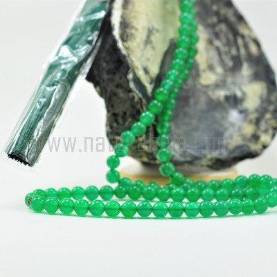 JAPAMALA de Jade Verde 6mm JAPAMALA de Jade Verde 6mm