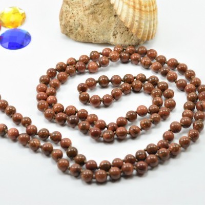 Colar pedra sol/ouro