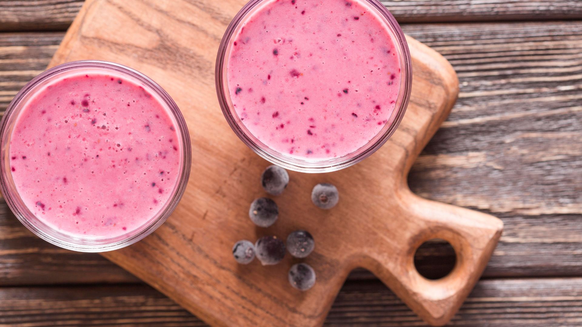 Batido Antioxidante de Frutos Vermelhos