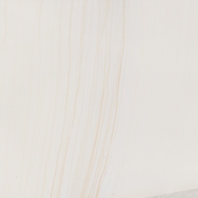 Superfície lisa de mármore branco com veios castanhos e bege