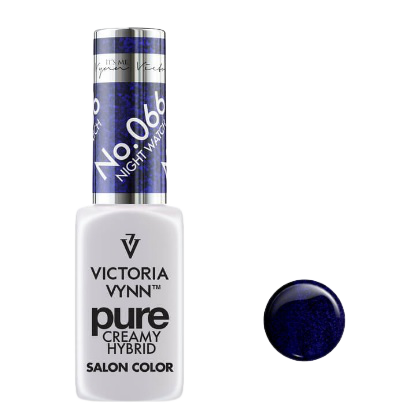 Verniz de unhas azul escuro Victoria Vynn Pure Creamy Hybrid