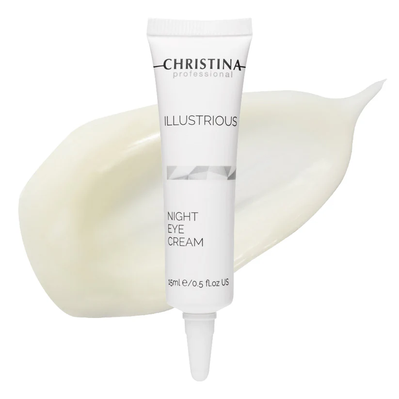Creme para olhos branco CHRISTINA ILLUSTROUS NIGHT EYE CREAM