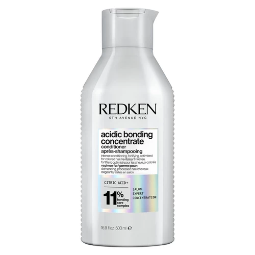 Frasco branco de condicionador REDKEN acidic bonding concentrate 500 ml