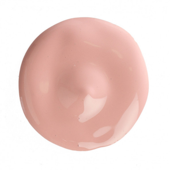 Produto cosmético cremoso cor rosa claro