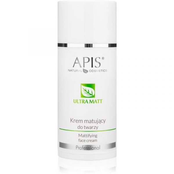 Frasco branco de creme para rosto da APIS Natural Cosmetics