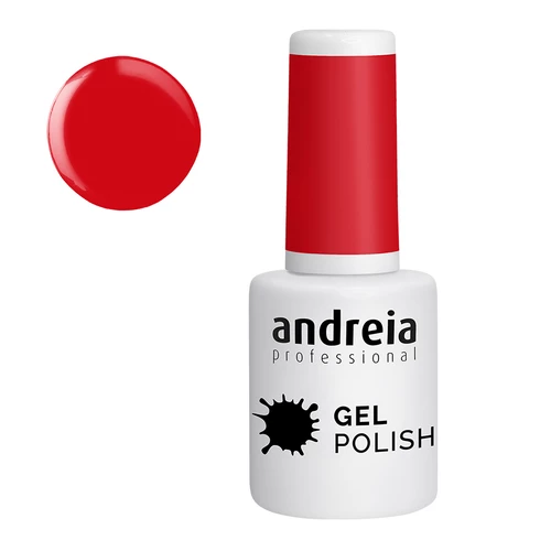 Verniz gel vermelho da marca andreia professional