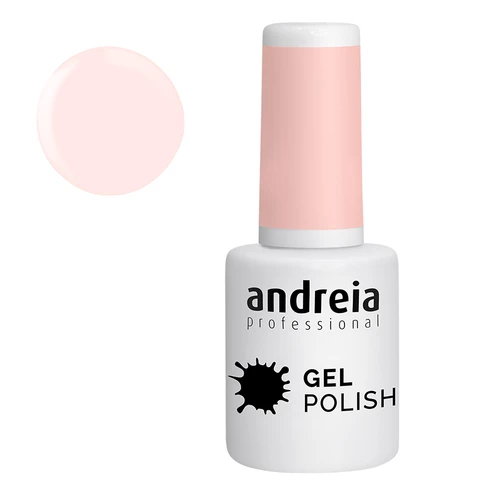 Verniz gel para unhas Andreia Professional com tampa rosa claro