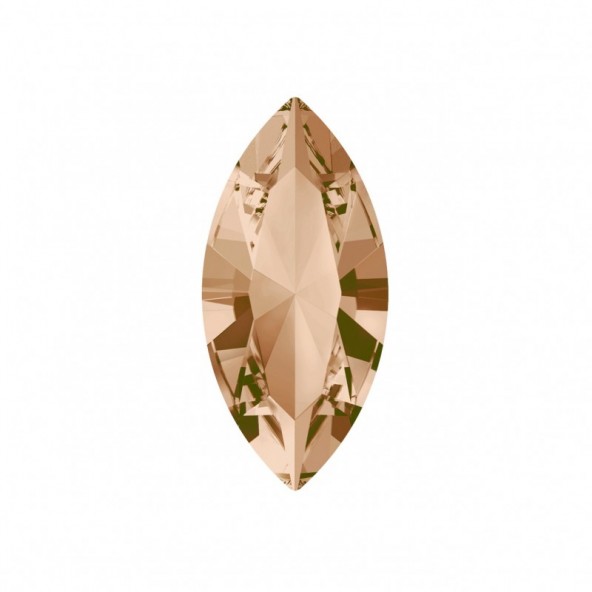 gema lapidada navete bege claro