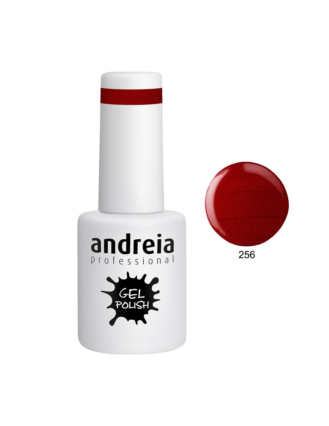 Frasco de verniz gel Andreia Professional cor 256 vermelho