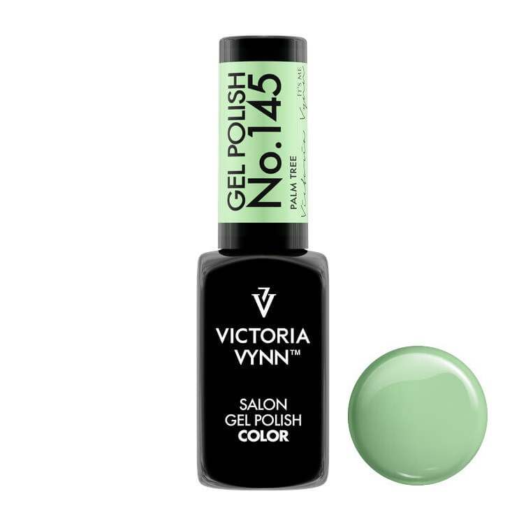 Frasco de esmalte em gel Victoria Vynn No.145 verde menta