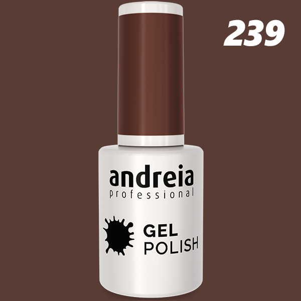 Frasco de verniz gel andreia professional número 239