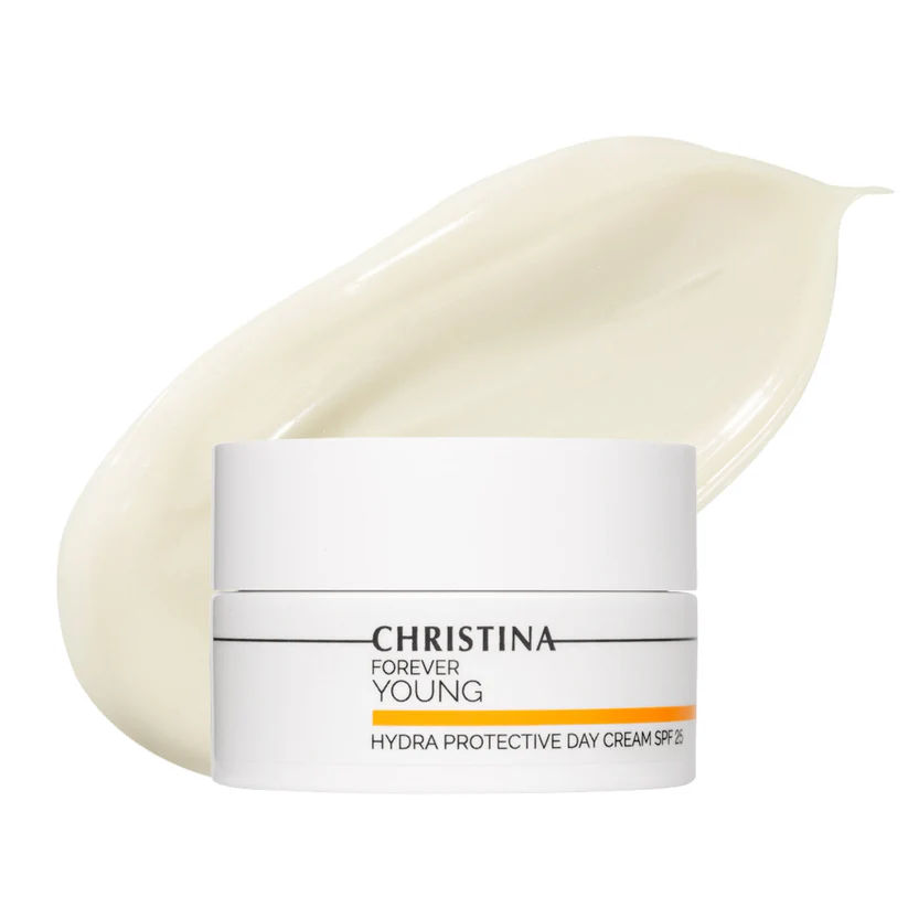 Pote de creme hidratante Christina Forever Young SPF 15