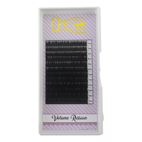 Embalagem de pestanas postiços Volume Russian da ONE Lashes & Brows
