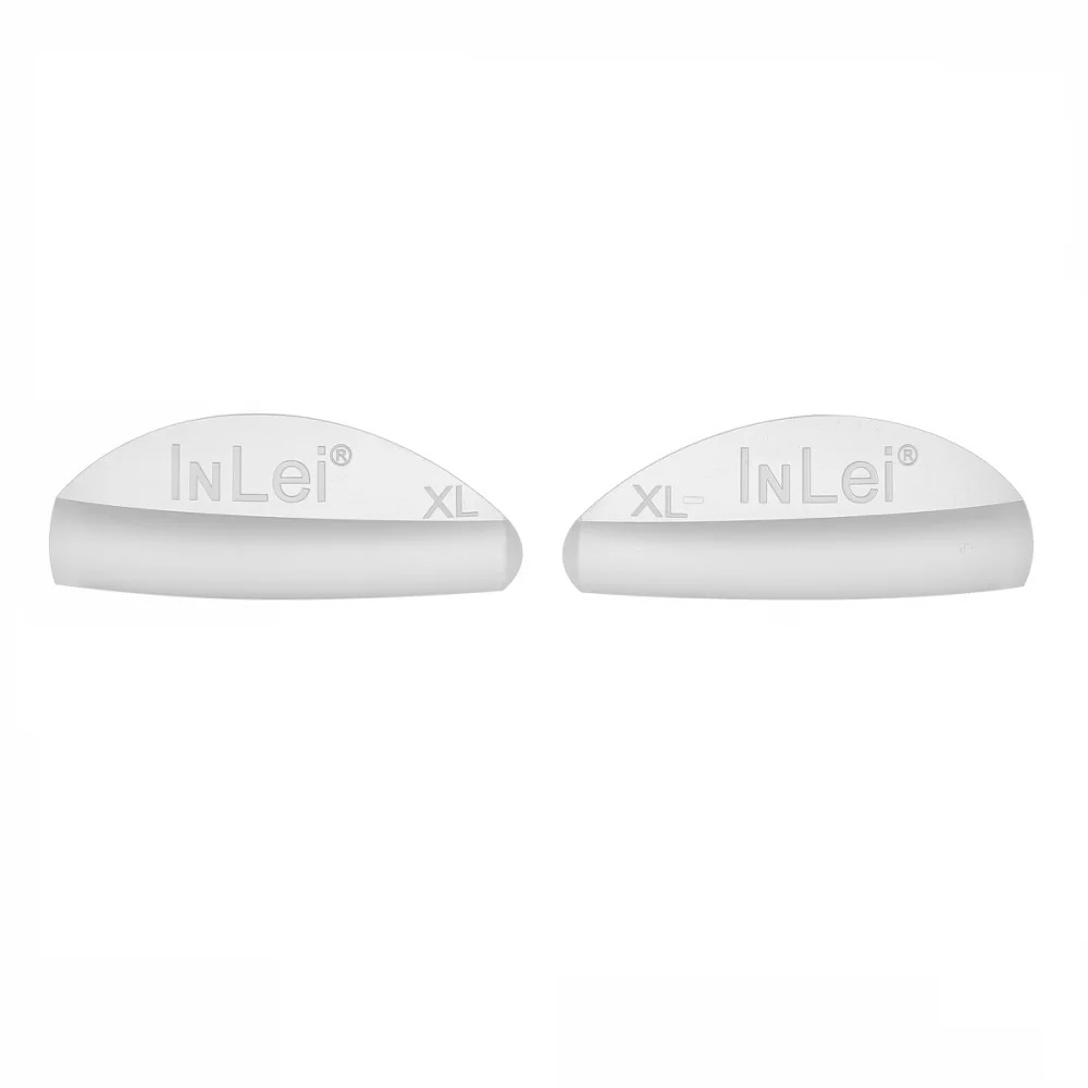 Dois blocos curvos brancos InLei XL sobre fundo branco