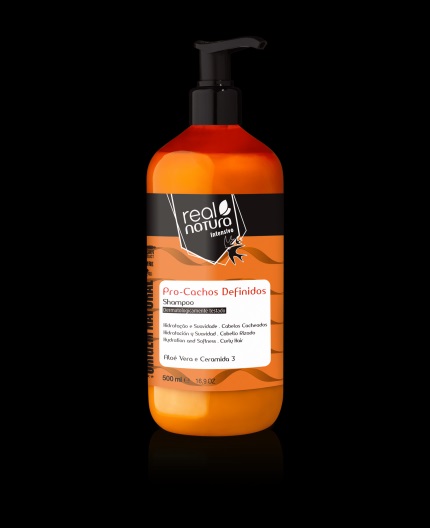 Garrafa de shampoo laranja e preto com tampa de bomba, 500 ml