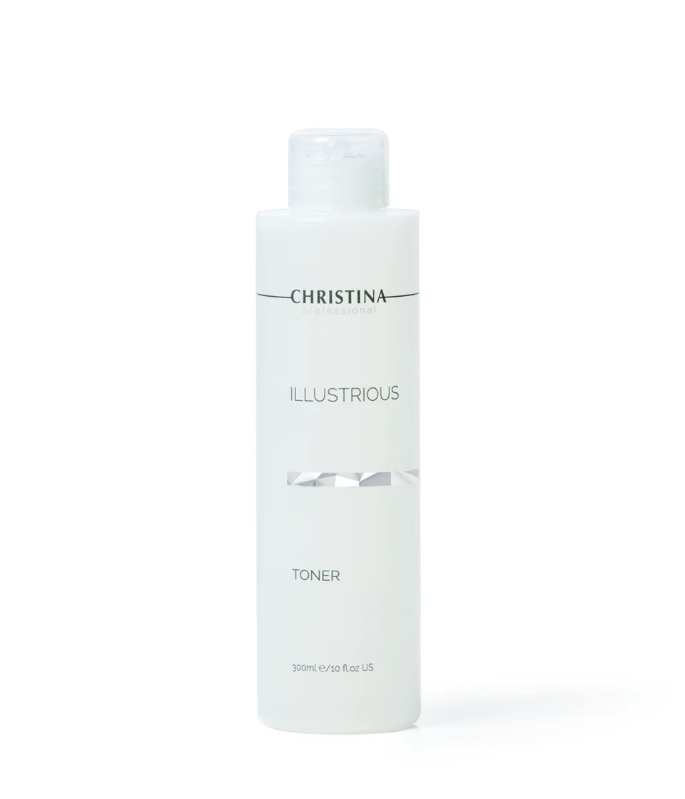 Frasco branco de toner Christina Illustrious
