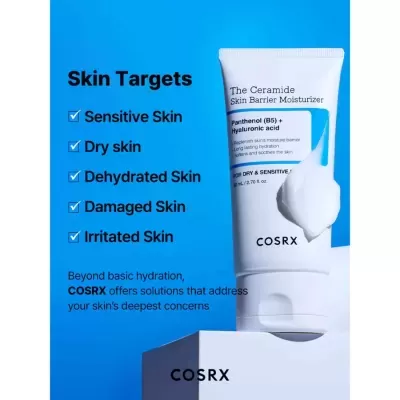 COSRX&#x20;The&#x20;Ceramide&#x20;Skin&#x20;Barrier&#x20;Moisturizer&#x20;-&#x20;Creme&#x20;com&#x20;ceramidas&#x20;80ml