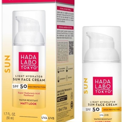 Hada&#x20;Labo&#x20;Tokyo&#x20;-&#x20;Light&#x20;Hydrator&#x20;Sun&#x20;Face&#x20;Cream&#x20;SPF50&#x20;-&#x20;Creme&#x20;de&#x20;prote&#x00E7;&#x00E3;o&#x20;solar&#x20;facial&#x20;50ml