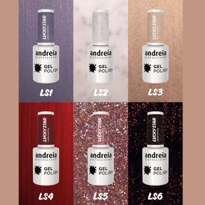 Cole&#x00E7;&#x00E3;o&#x20;Verniz&#x20;Gel&#x20;Andreia&#x20;Professional&#x20;&quot;Lucky&#x20;Star&quot;&#x20;10.5ml