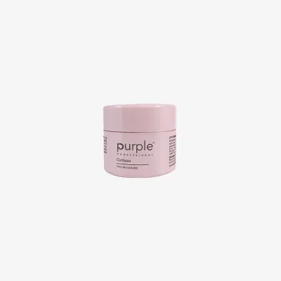 Frasco rosa claro de cera para cutículas Purple Professional