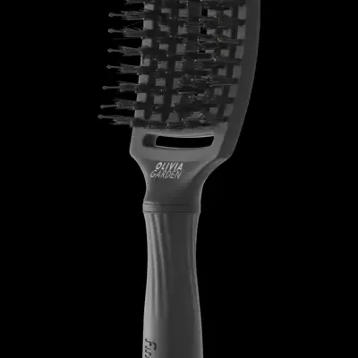 Olivia&#x20;Garden&#x20;Escova&#x20;Fingerbrush&#x20;Boar&#x20;Nylon&#x20;Combo