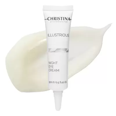 Creme para olhos branco CHRISTINA ILLUSTROUS NIGHT EYE CREAM