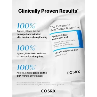 COSRX&#x20;The&#x20;Ceramide&#x20;Skin&#x20;Barrier&#x20;Moisturizer&#x20;-&#x20;Creme&#x20;com&#x20;ceramidas&#x20;80ml