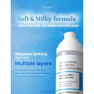 COSRX&#x20;The&#x20;Ceramide&#x20;Skin&#x20;Barrier&#x20;Moisturizing&#x20;Mist&#x20;-&#x20;Bruma&#x20;ultrafina&#x20;hidratante&#x20;120ml