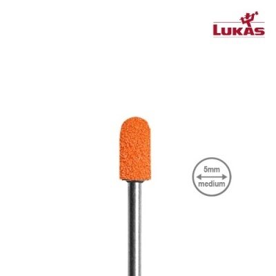 Head de moagem cilíndrica LUKAS laranja 5 mm medium