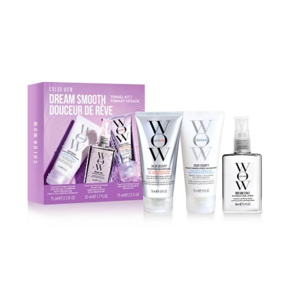 Color&#x20;Wow&#x20;-&#x20;KIT&#x20;Dream&#x20;Smooth&#x20;Discovery&#x20;Set&#x20;Anti-Frizz&#x20;Shampoo&#x20;75ml&#x20;Condicionador&#x20;75ml&#x20;e&#x20;Spray&#x20;50ml