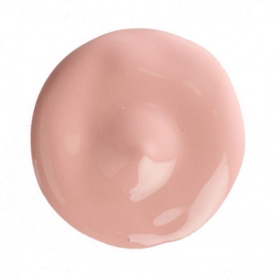 Produto cosmético cremoso cor rosa claro