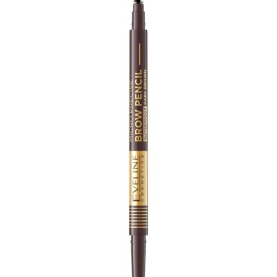 Eveline&#x20;Cosmetics&#x20;Micro&#x20;Precise&#x20;-&#x20;L&#x00E1;pis&#x20;Imperme&#x00E1;vel&#x20;para&#x20;Sobrancelhas&#x20;com&#x20;Escova&#x20;2&#x20;em&#x20;1