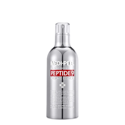 Frasco prateado de spray Peptide 9 Volume Essence da MEDI-PEEL